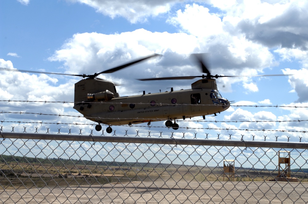 Michigan National Guard hosts visitors for Operation Northern Strike 2014, Camp Grayling, Michigan