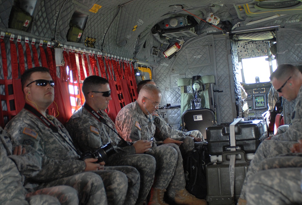 Michigan National Guard hosts visitors for Operation Northern Strike 2014, Camp Grayling, Michigan