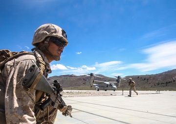 2/7 Marines Execute Evacuation Drills for Large Scale Exercise 2014