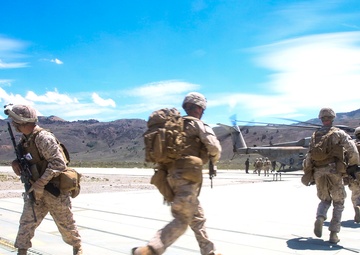 2/7 Marines Execute Evacuation Drills for Large Scale Exercise 2014
