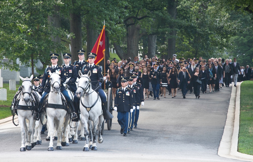 Military funeral for Maj. Gen. Harold J. Greene