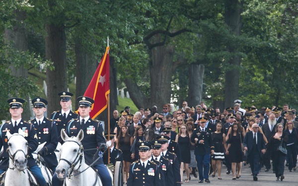 Military funeral for Maj. Gen. Harold J. Greene