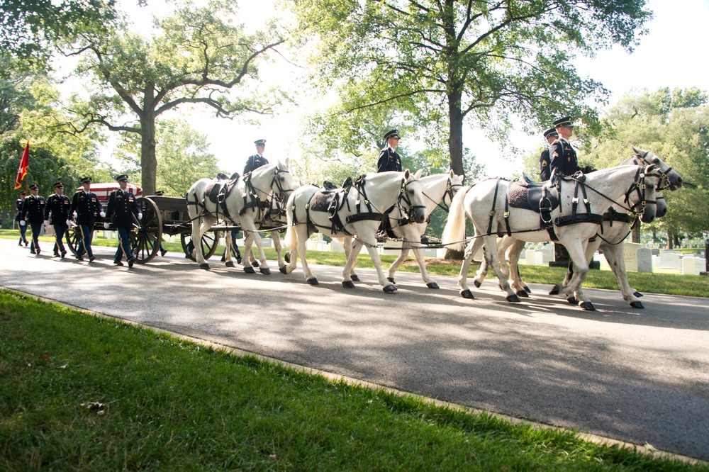 Military funeral for Maj. Gen. Harold J. Greene