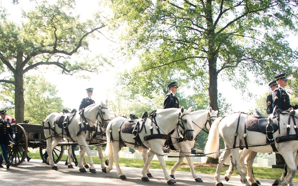 Military funeral for Maj. Gen. Harold J. Greene