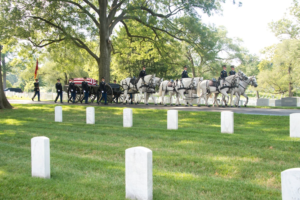 Military funeral for Maj. Gen. Harold J. Greene