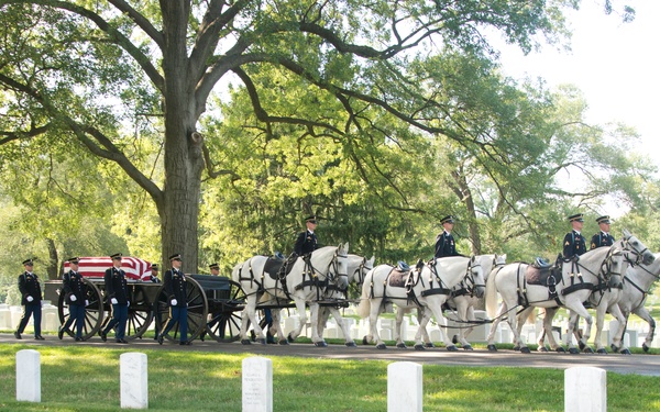 Military funeral for Maj. Gen. Harold J. Greene