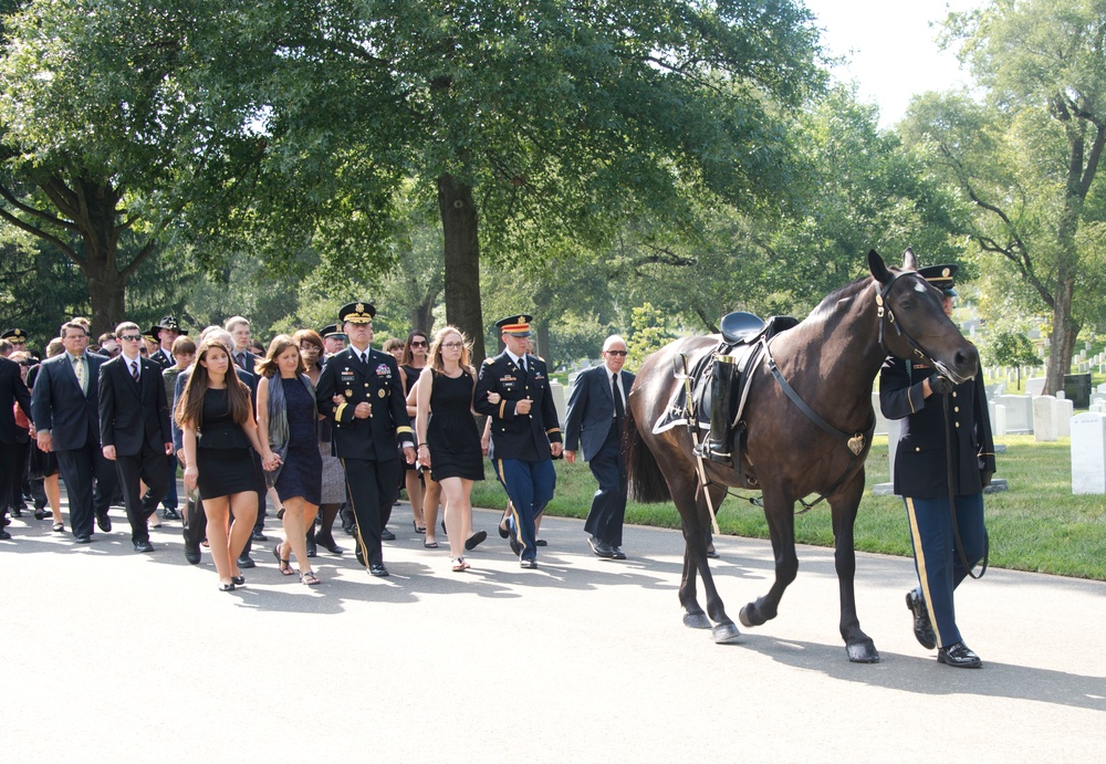 Military funeral for Maj. Gen. Harold J. Greene