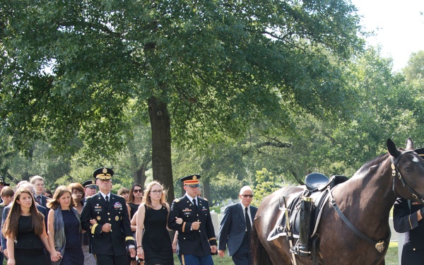 Military funeral for Maj. Gen. Harold J. Greene