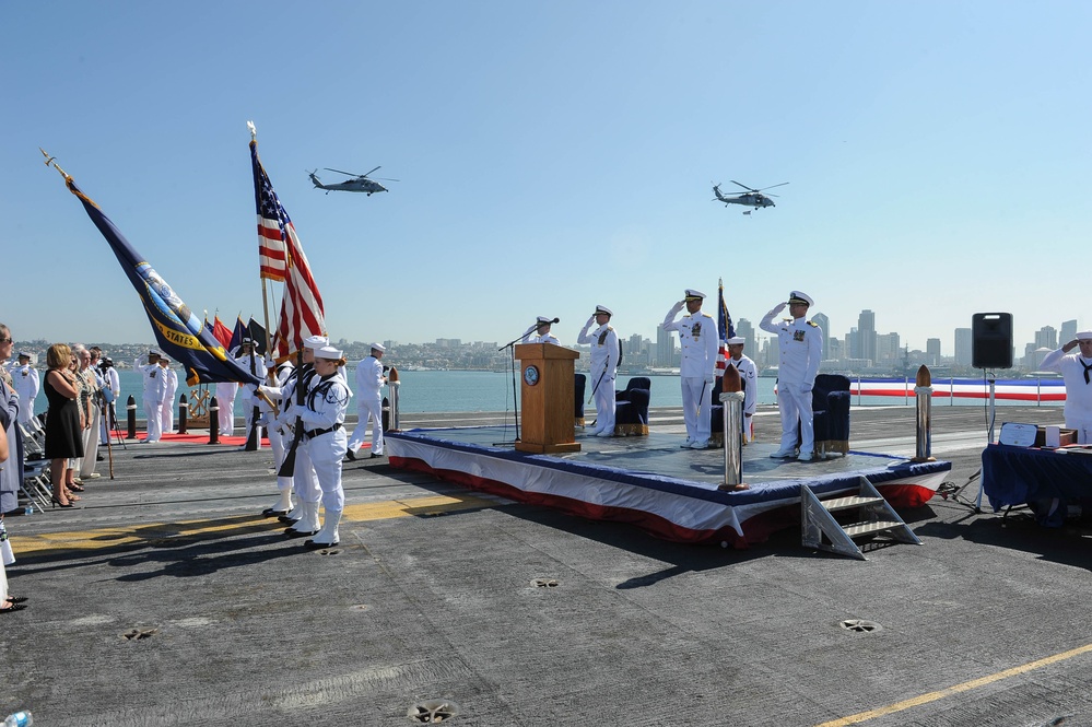 Carrier Strike Group Nine change of command 2014