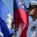 Carrier Strike Group Nine change of command, Rear Adm. Patrick D. Hall retirement ceremony 2014