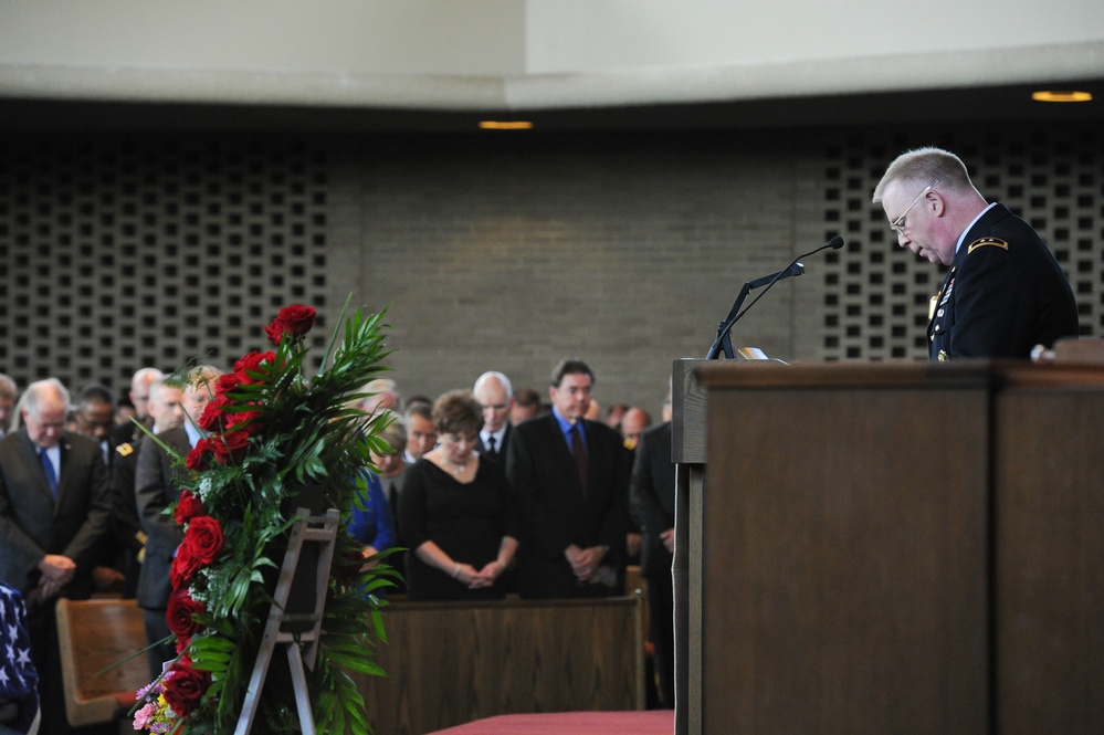 Military funeral in honor of Maj. Gen. Harold J. Greene