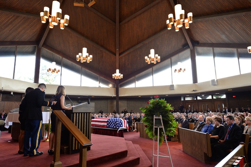 Military funeral in honor of Maj. Gen. Harold J. Greene