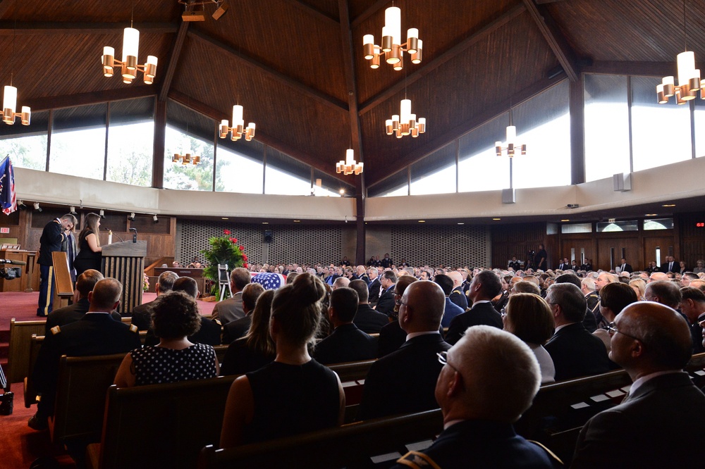 Military funeral in honor of Maj. Gen. Harold J. Greene