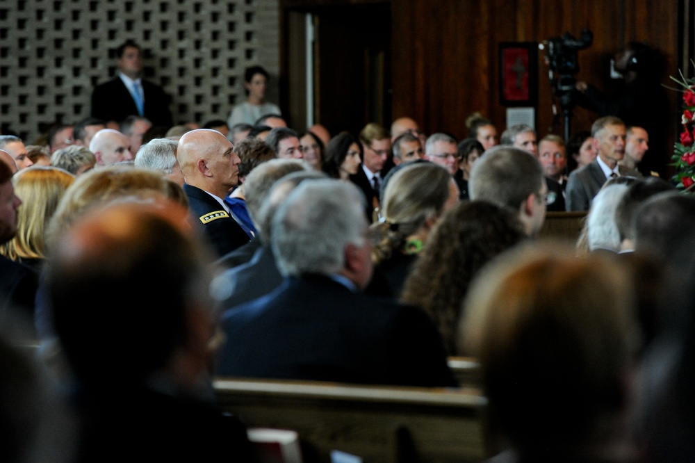 Military funeral in honor of Maj. Gen. Harold J. Greene