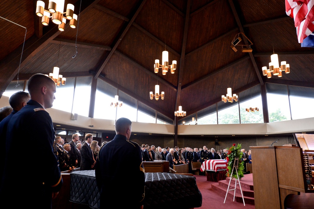 Military funeral in honor of Maj. Gen. Harold J. Greene