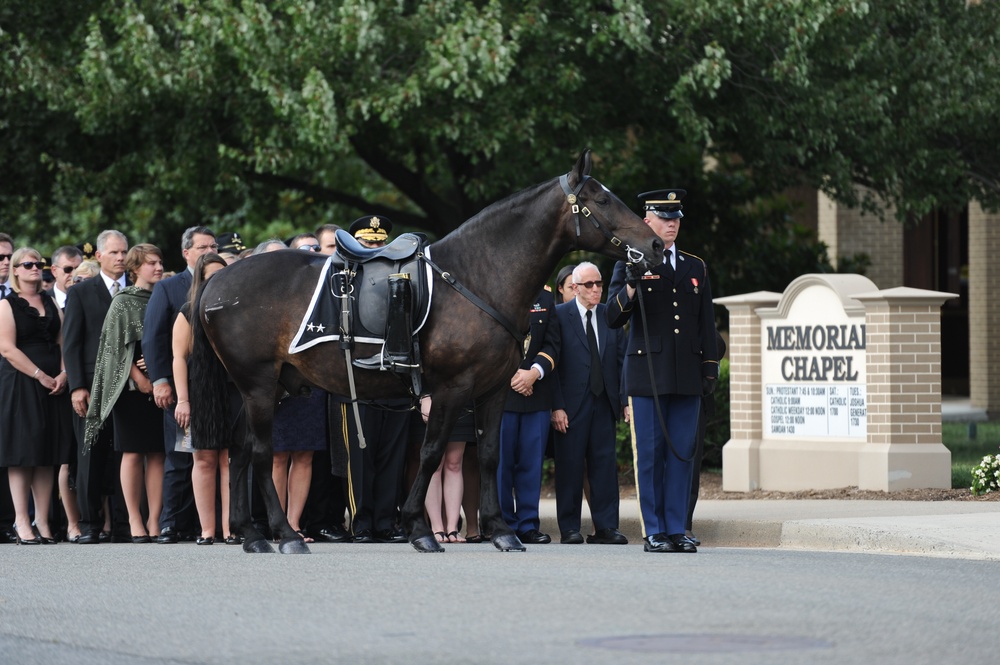 Military funeral in honor of Maj. Gen. Harold J. Greene