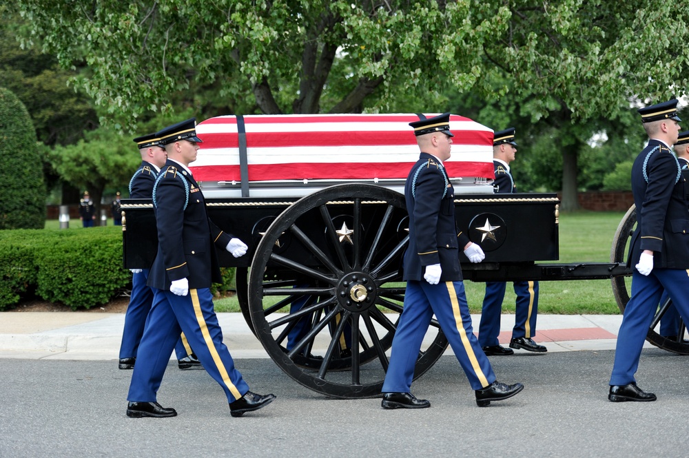 Military funeral in honor of Maj. Gen. Harold J. Greene