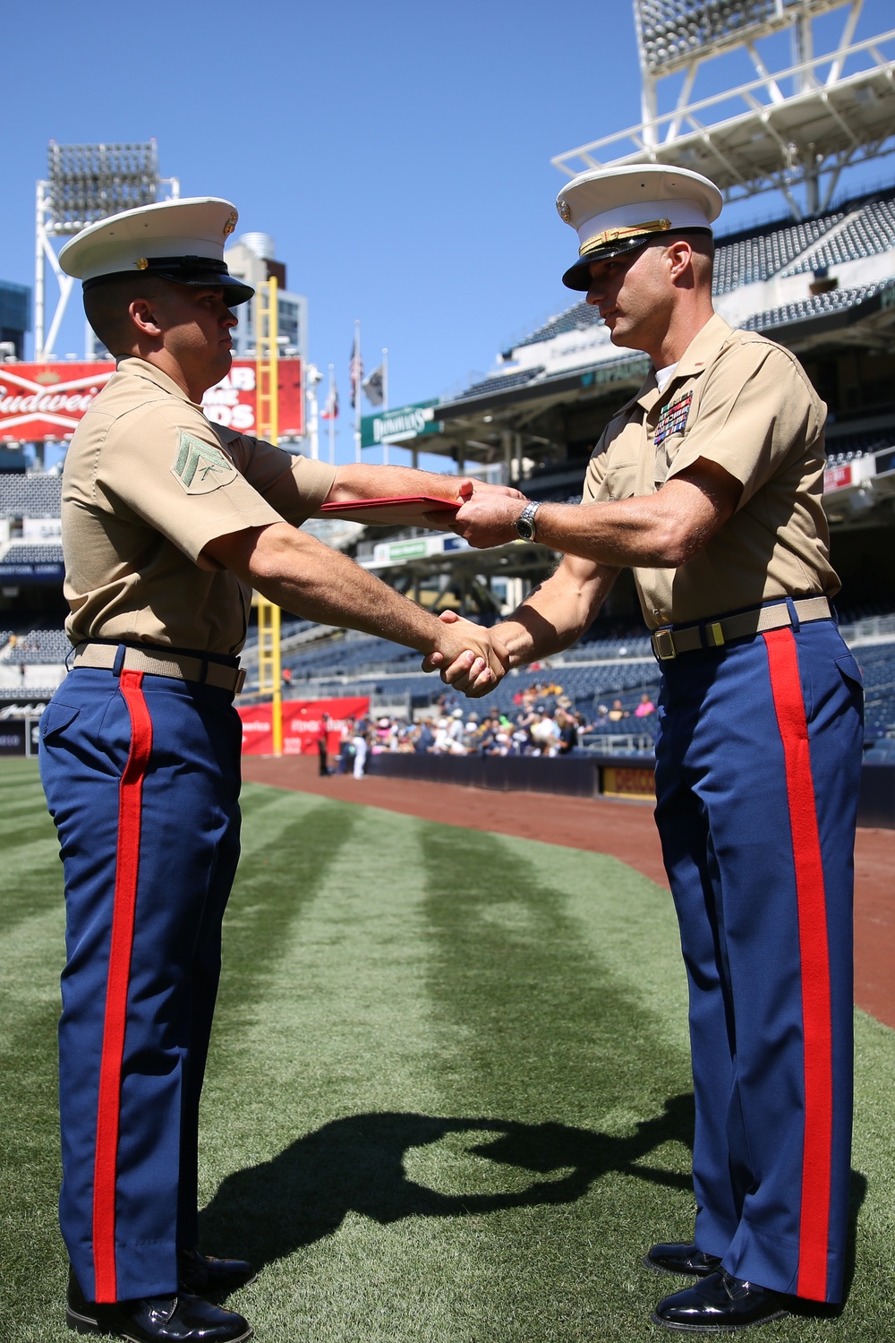 Noncommissioned officer hits home run with re-enlistment package