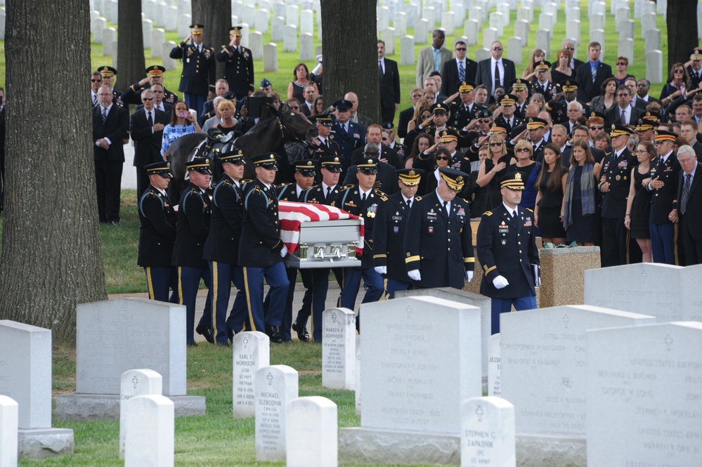Funeral in honor of Maj. Gen. Harold Greene