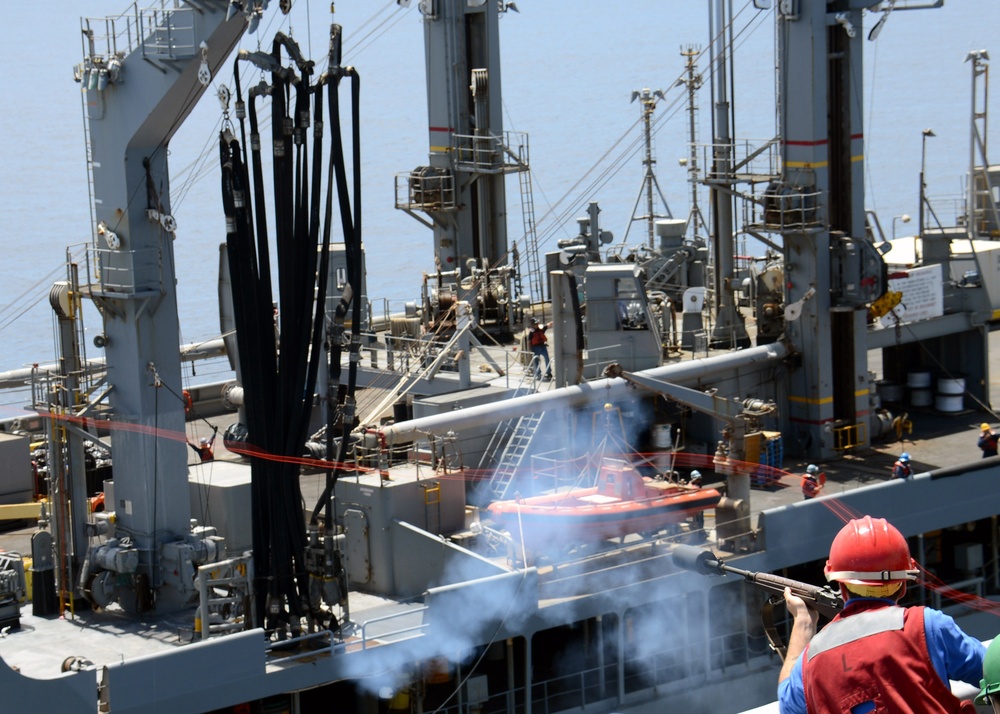 USS Green Bay replenishment