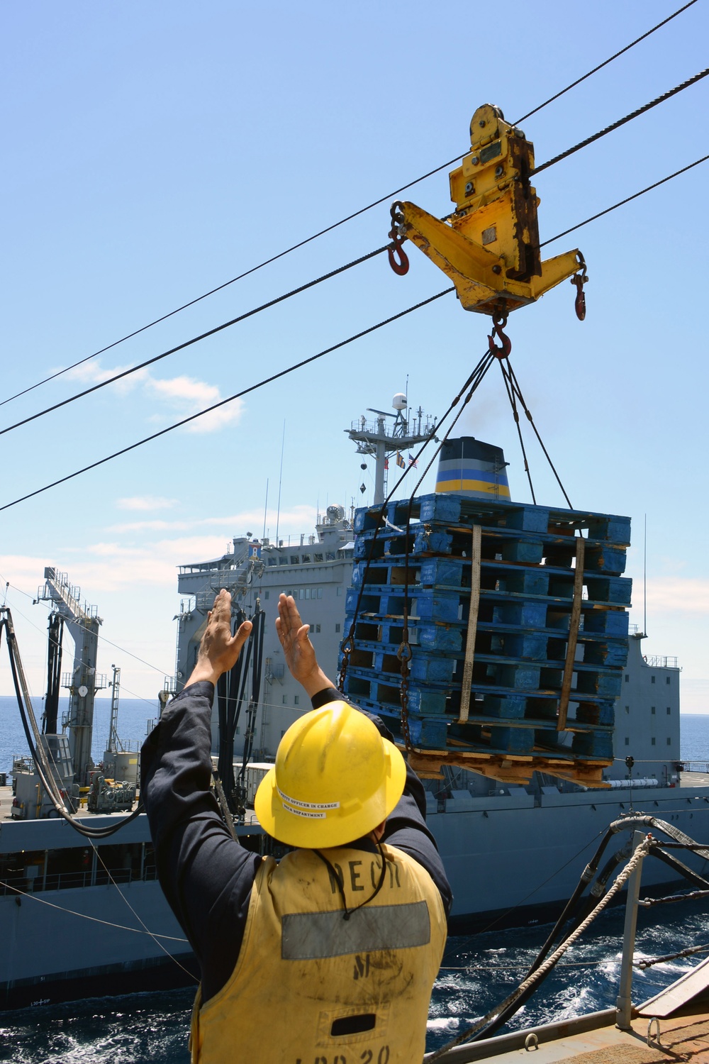 USS Green Bay replenishment