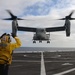 USS Green Bay flight deck operations