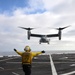 USS Green Bay flight deck operations