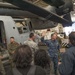 USS America receives distinguished visitors from Uruguay