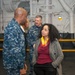 USS America receives distinguished visitors from Uruguay