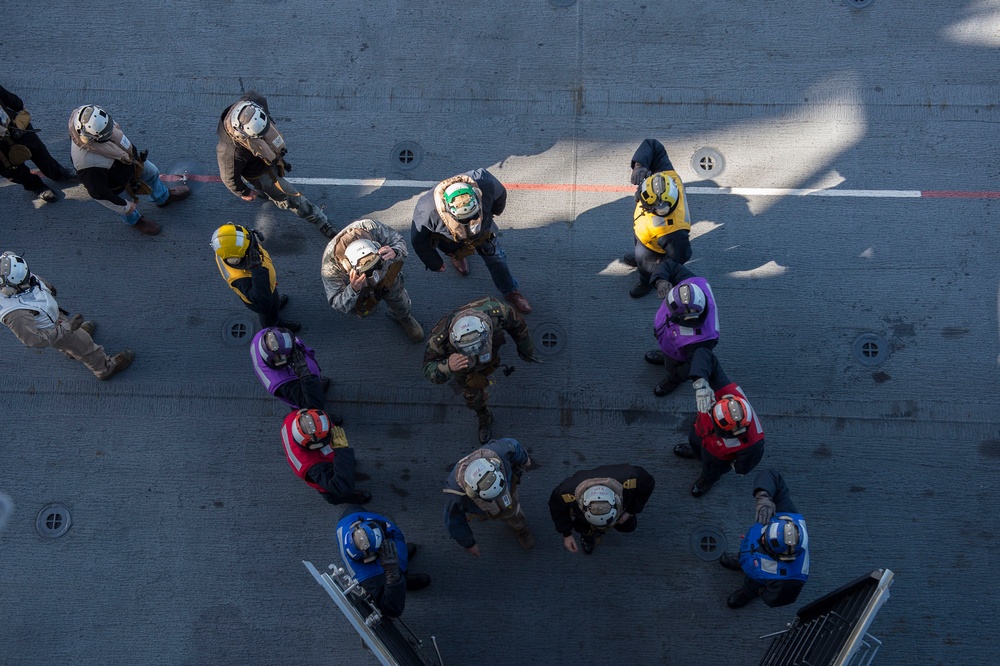 USS America receives distinguished visitors from Uruguay