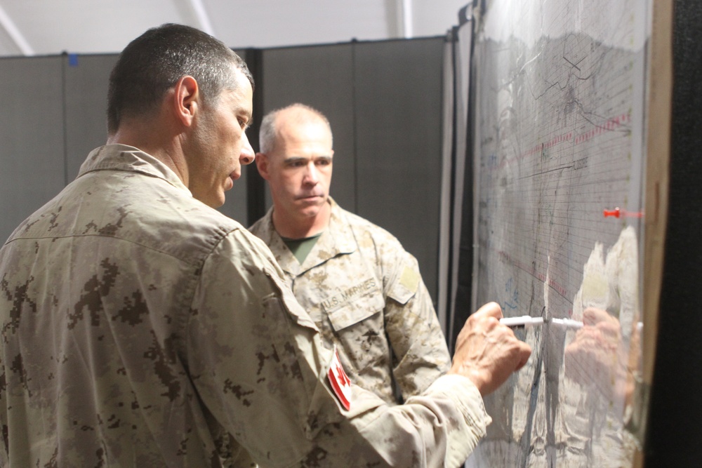 ANGLICO supports Canadian forces throughout LSE 14