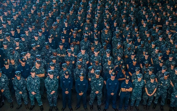 USS George Washington activity