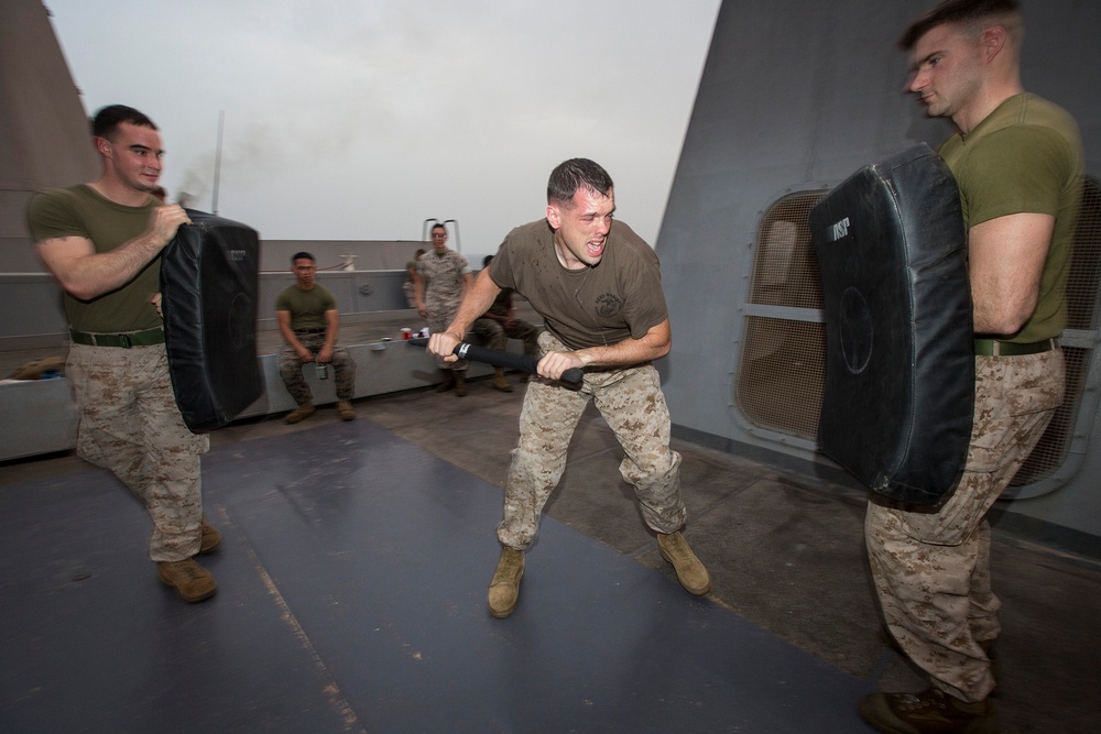 Mesa Verde Marines fight through pain during OC course
