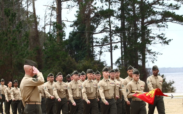 Post and relief, Sgt. Maj. Webers' retirement ceremony