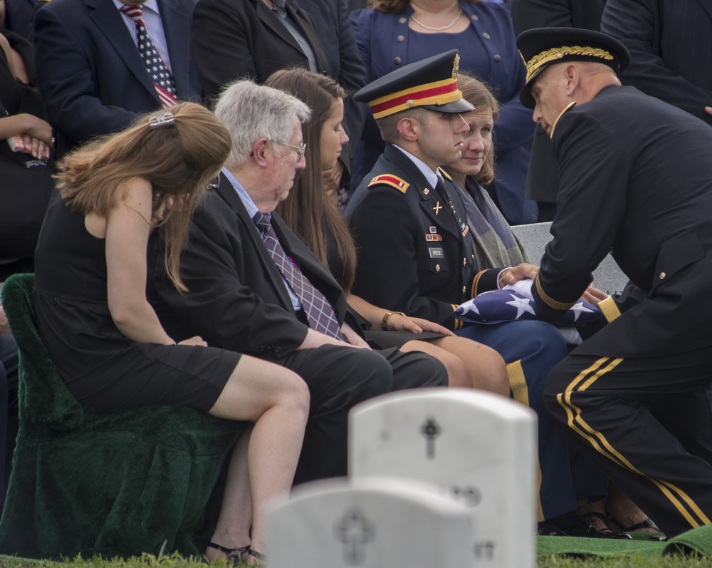 Maj. Gen. Harold J. Greene's military funeral
