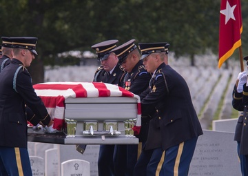 Maj. Gen. Harold J. Greene's military funeral