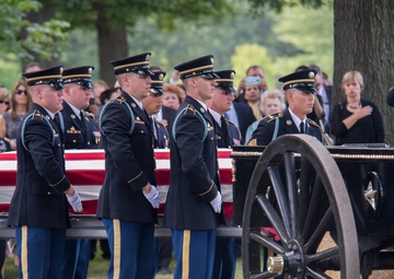 Maj. Gen. Harold J. Greene's military funeral