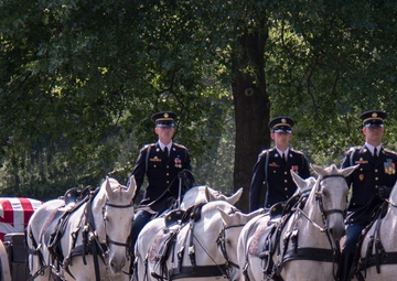Maj. Gen. Harold J. Greene's military funeral