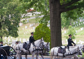 Maj. Gen. Harold J. Greene's military funeral