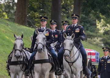 Maj. Gen. Harold J. Greene's military funeral