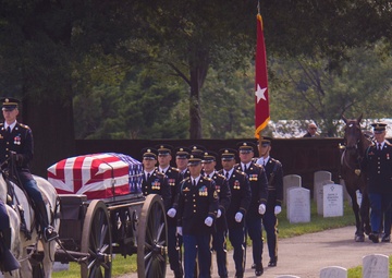 Maj. Gen. Harold J. Greene's military funeral