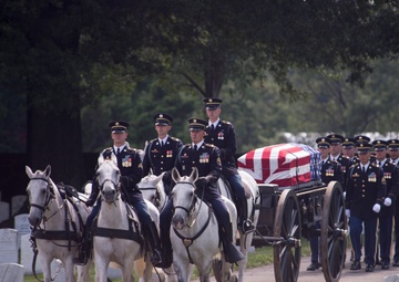 Maj. Gen. Harold J. Greene's military funeral
