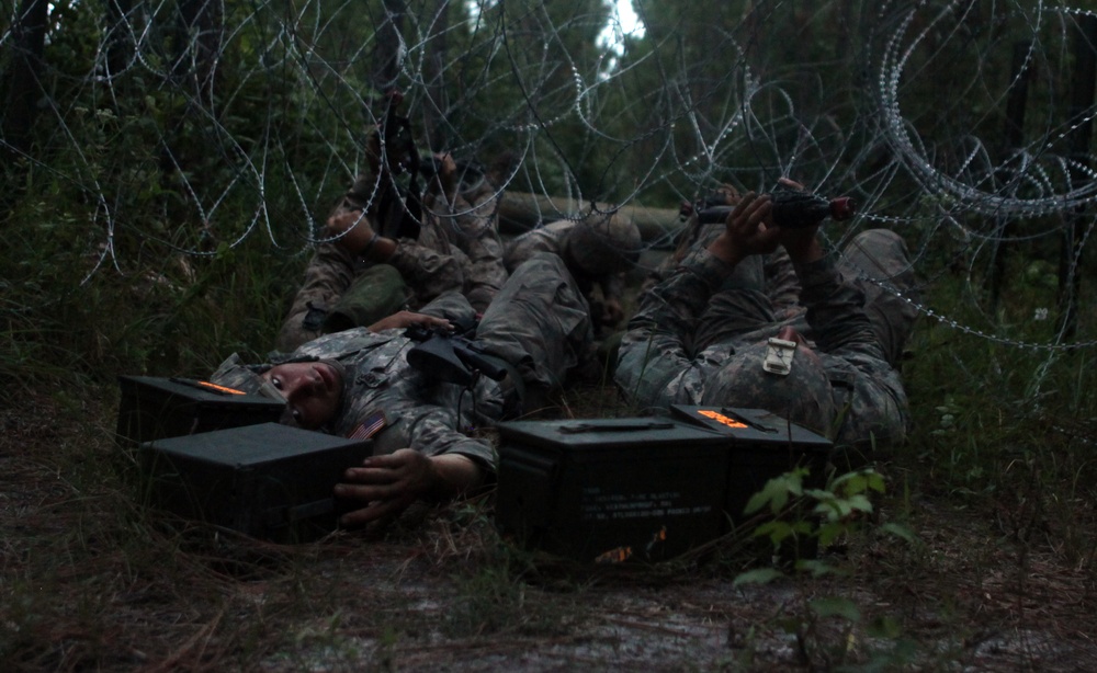 Marines negotiate ‘CS infested obstacles’