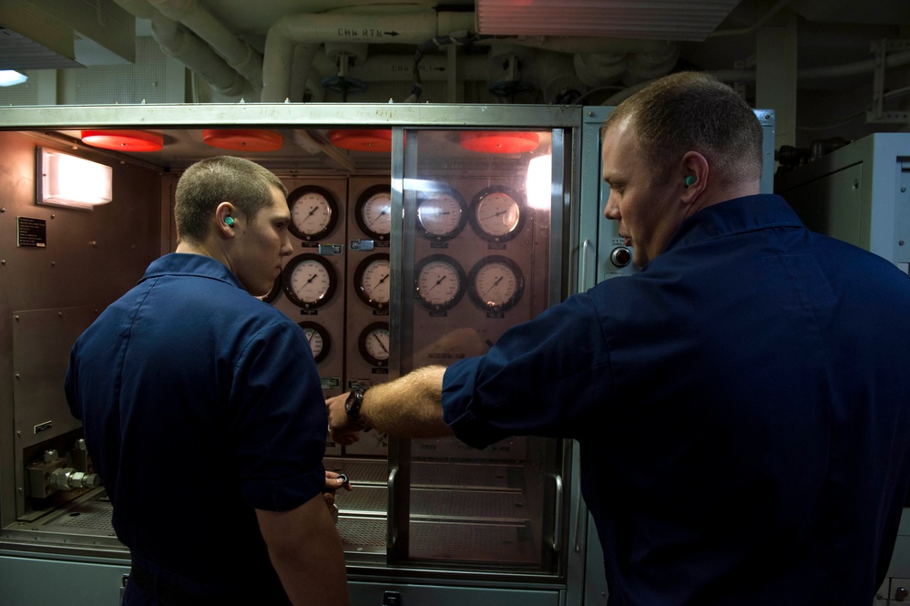 Future USS America aviation hydraulics shop
