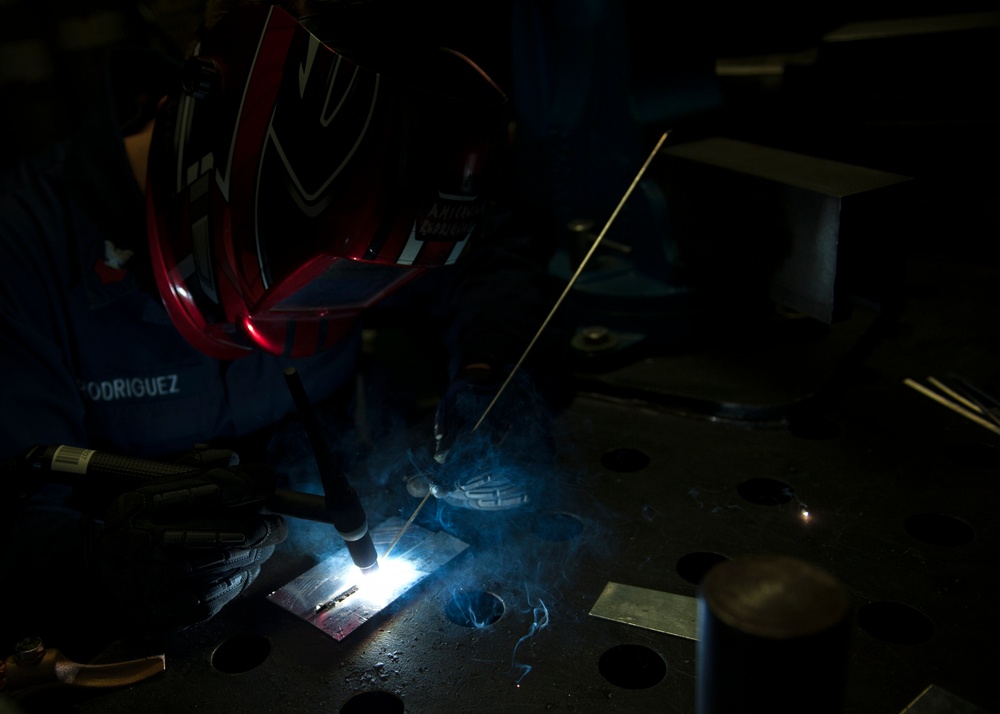 Future USS America aviation structural shop