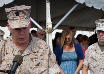 Marine Corps Base Hawaii (MCBH) Change of Command Ceremony 2014