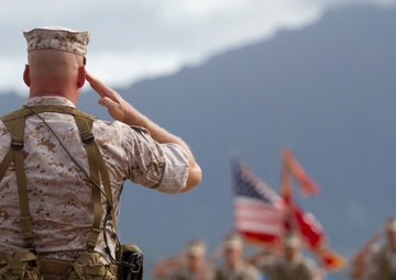 Marine Corps Base Hawaii (MCBH) Change of Command Ceremony 2014