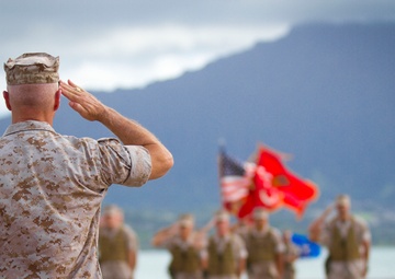 Marine Corps Base Hawaii (MCBH) Change of Command Ceremony 2014
