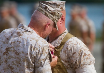 Marine Corps Base Hawaii (MCBH) Change of Command Ceremony 2014