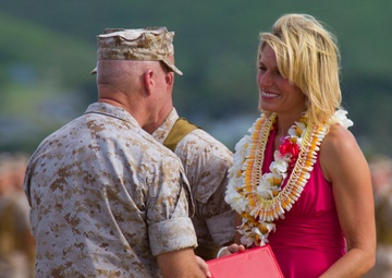 Marine Corps Base Hawaii (MCBH) Change of Command Ceremony 2014